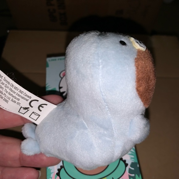 Kawaii Line Friends Brown Bear dressed as a Seal Mini Mystery Collectible Plush - Picture 2 of 13